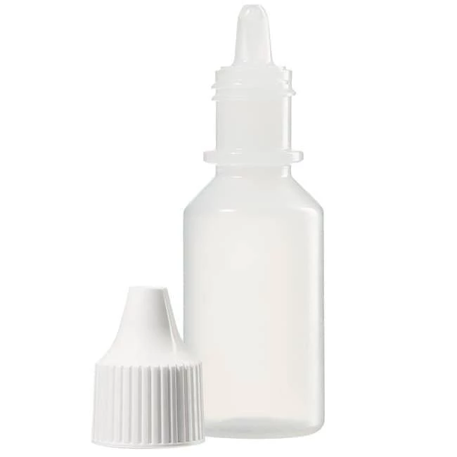 Lab-Pack Dropper Btl LDPE w/Wht Closure 15 mL