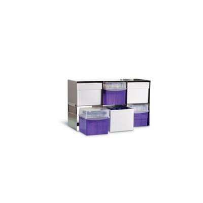 2x3 Upright Freezer Rack 5" (130mm), Steel