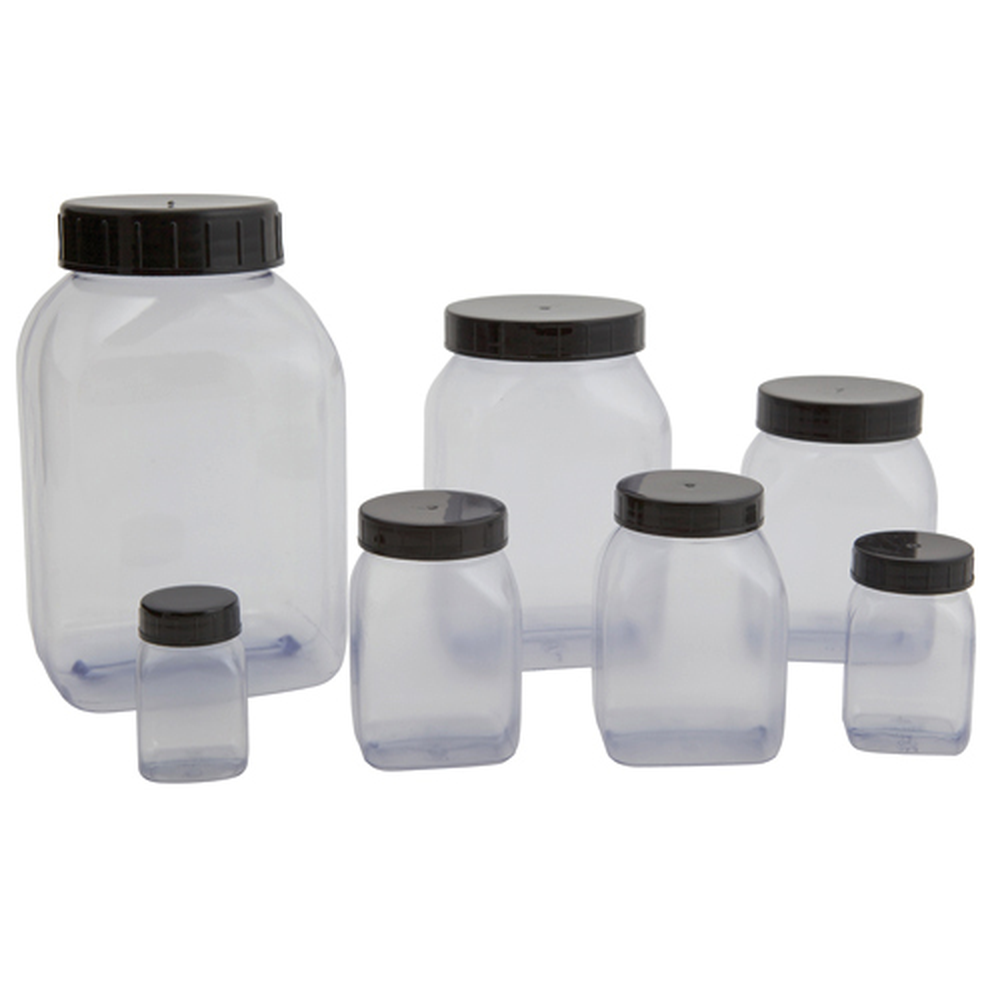 Bottle WM w Cap, PVC 2000mL, 24/CS