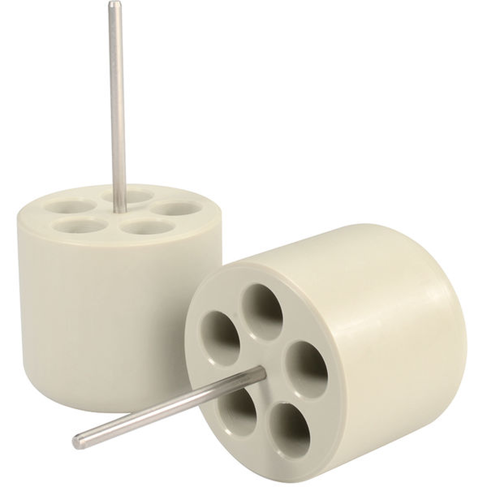 Rack, 5-1.5ml D11mm, 2/pk