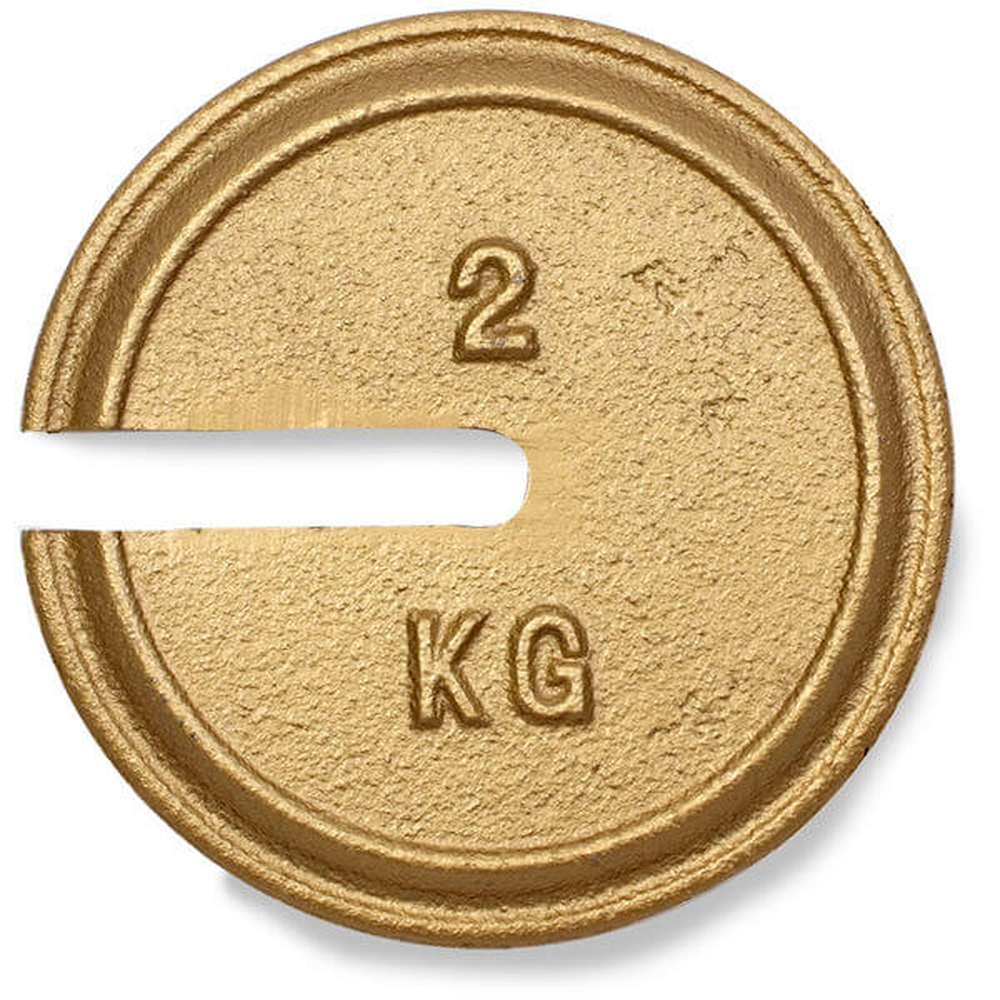 Weight, 2 kg, NIST F, NVLAP Cert