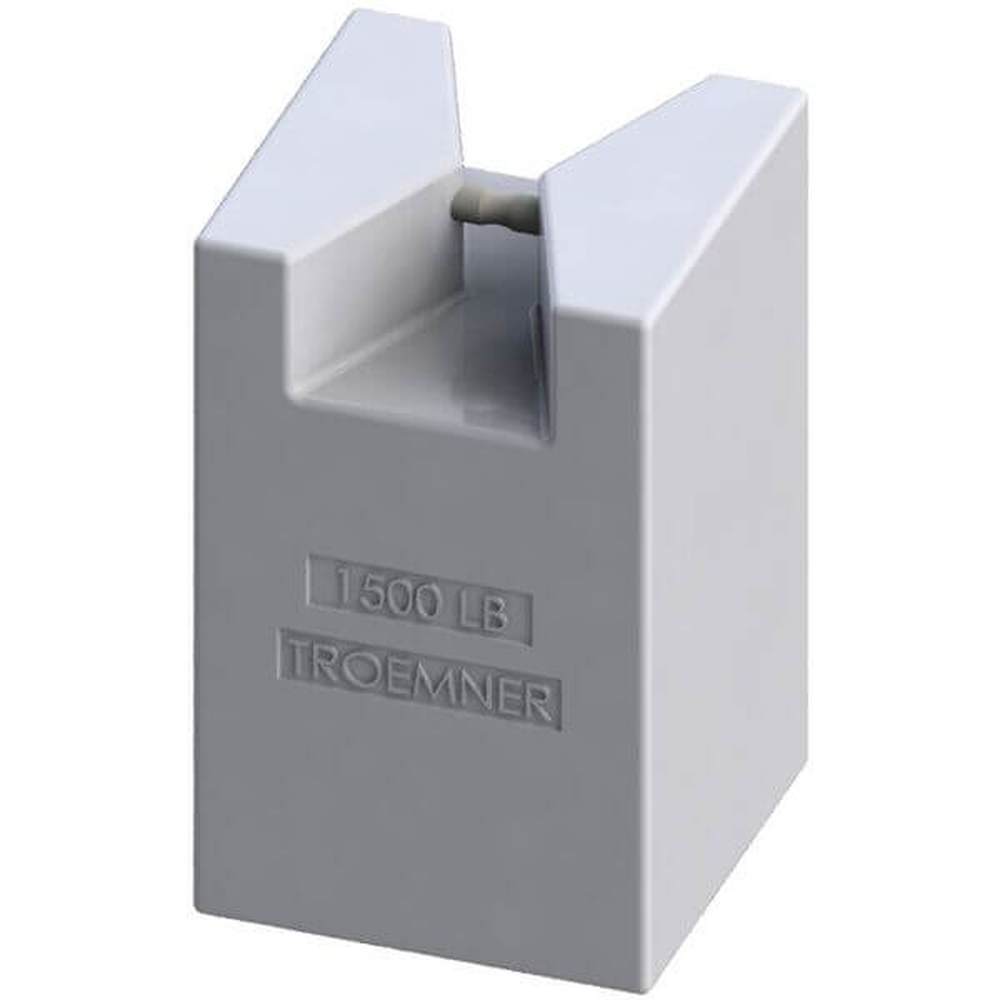 Weight, 1500 lb, NIST F, Traceable Cert