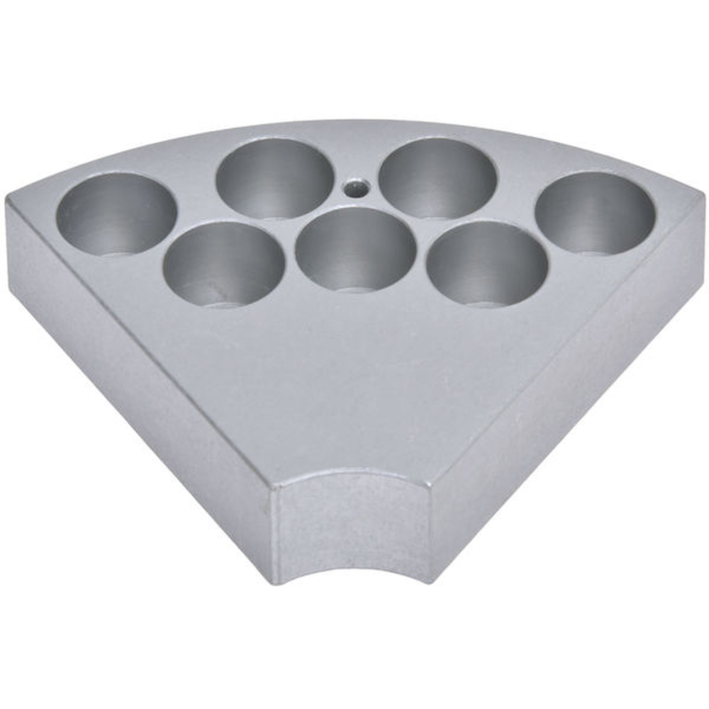 Sectional Block 17 mm Vials