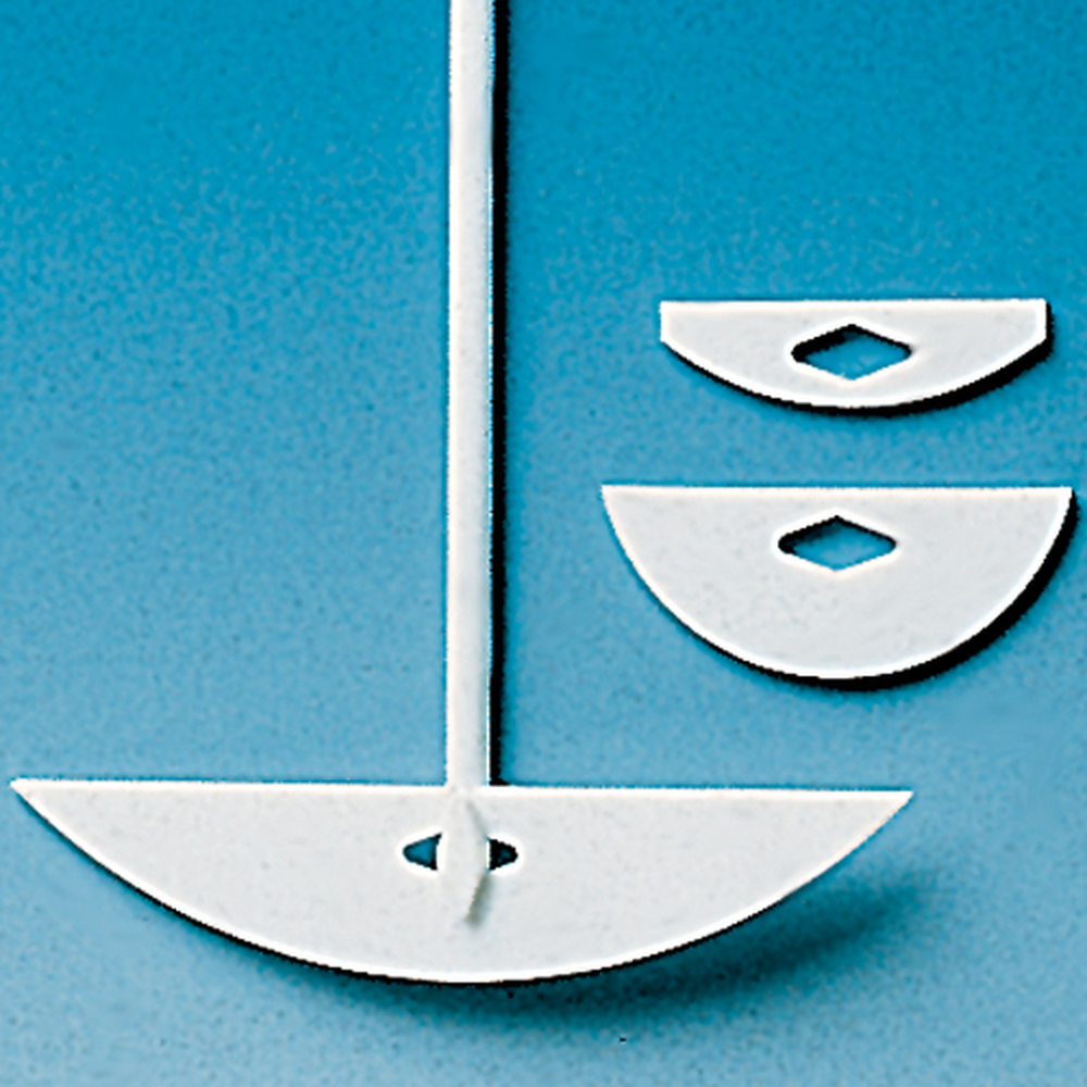 Stirrer Blades Square, PTFE 52mm, 1/EA