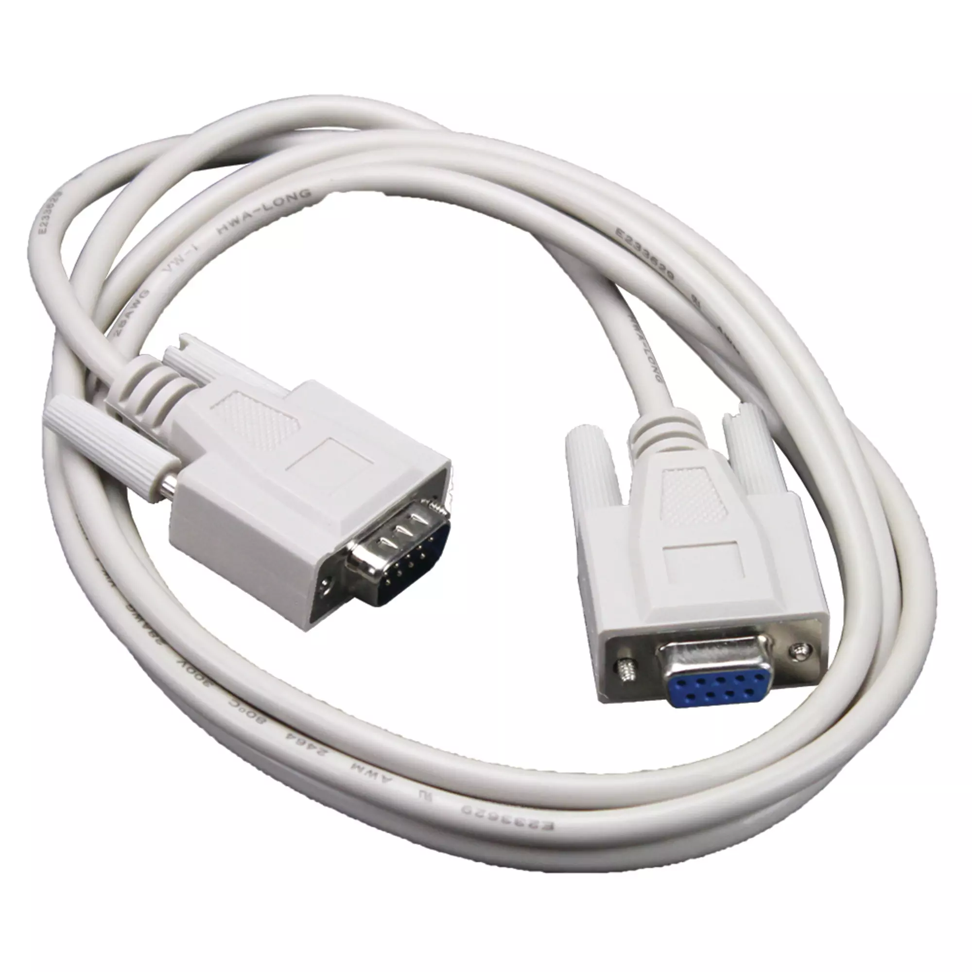 RS-232 Cable to 9pin D connector 1.5m (factory fitted)