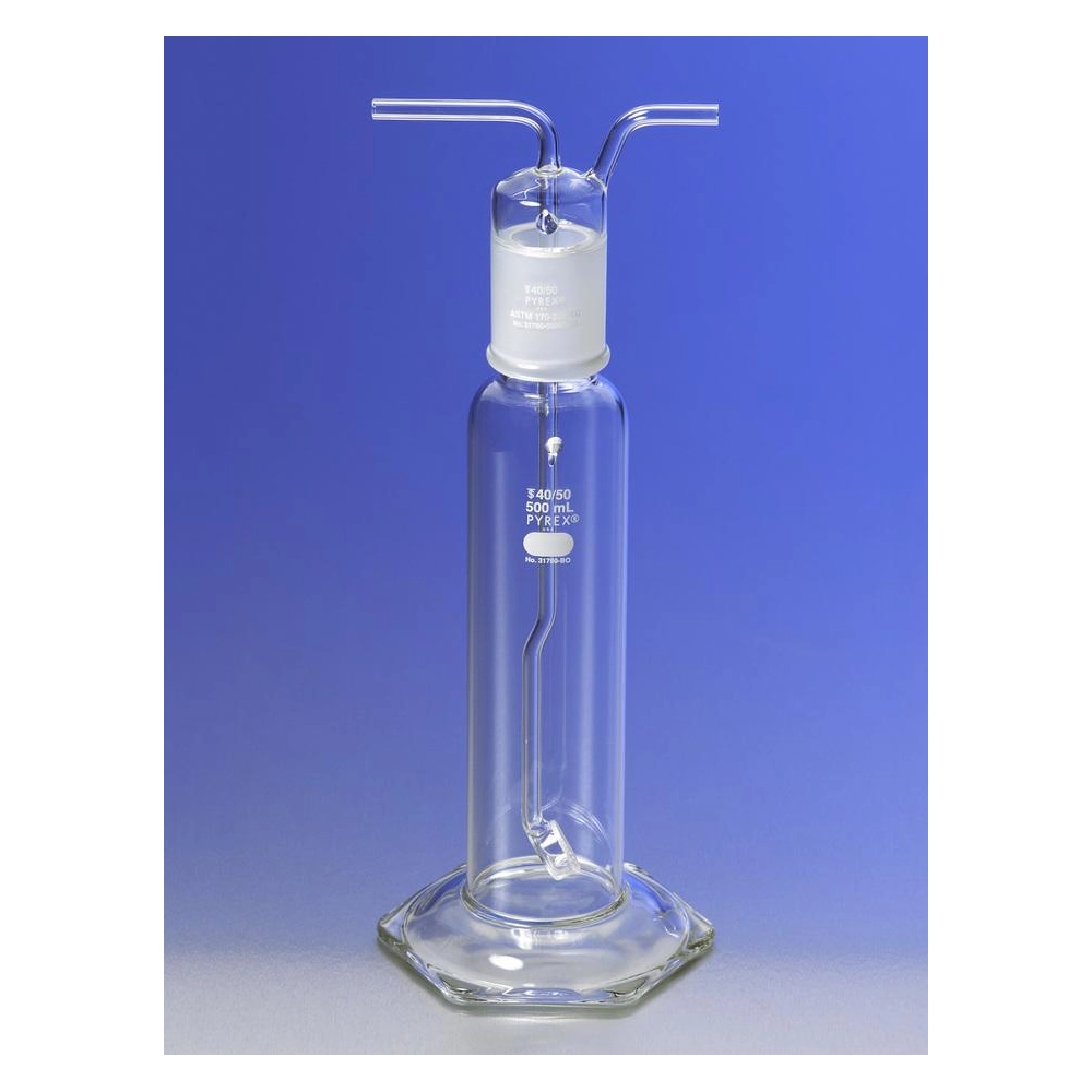 PYREX 500mL Gas Washing Bottle Only