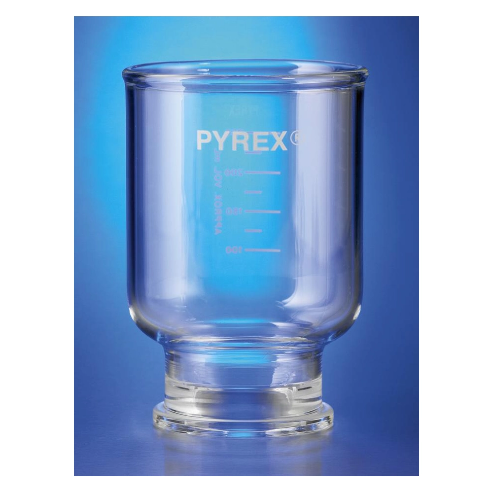 PYREX 1000 mL Graduated Funnel, 47 mm, for Assembly with Fritted Glass Support Base