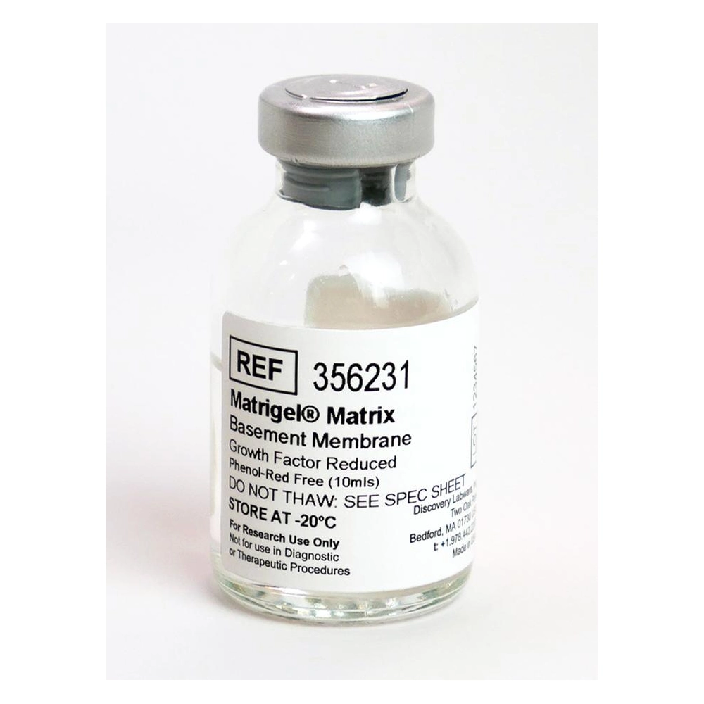 Corning Matrigel Growth Factor Reduced (GFR) Basement Membrane Matrix, Phenol Red-Free, *LDEV-Free, 10mL