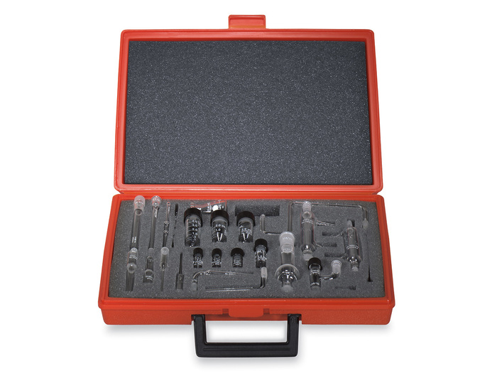 PYREX Hickman Still Head with Sidearm Port/Cap Standard Taper 14/10