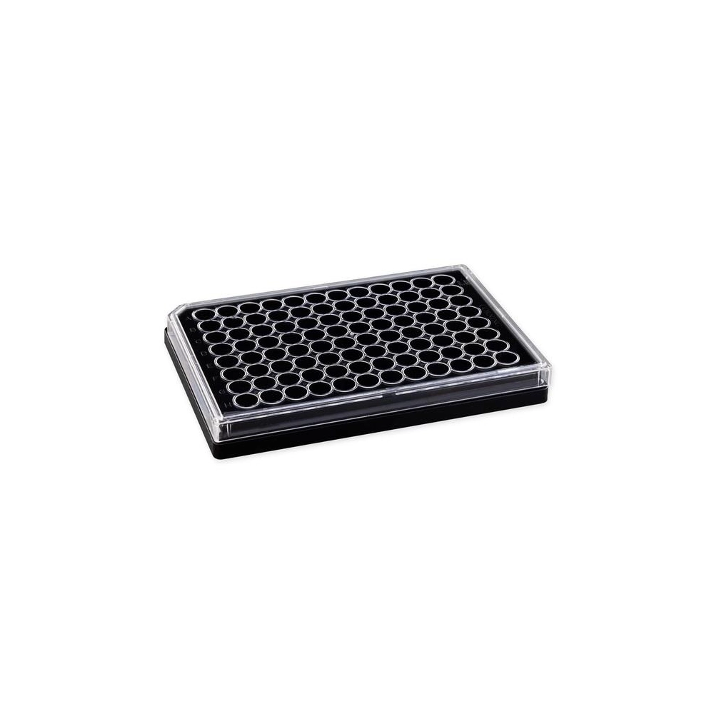 Corning HTS Transwell-96 Black Receiver Plate with Lid, TC-Treated, Sterile, 10/Pack, 10/Case