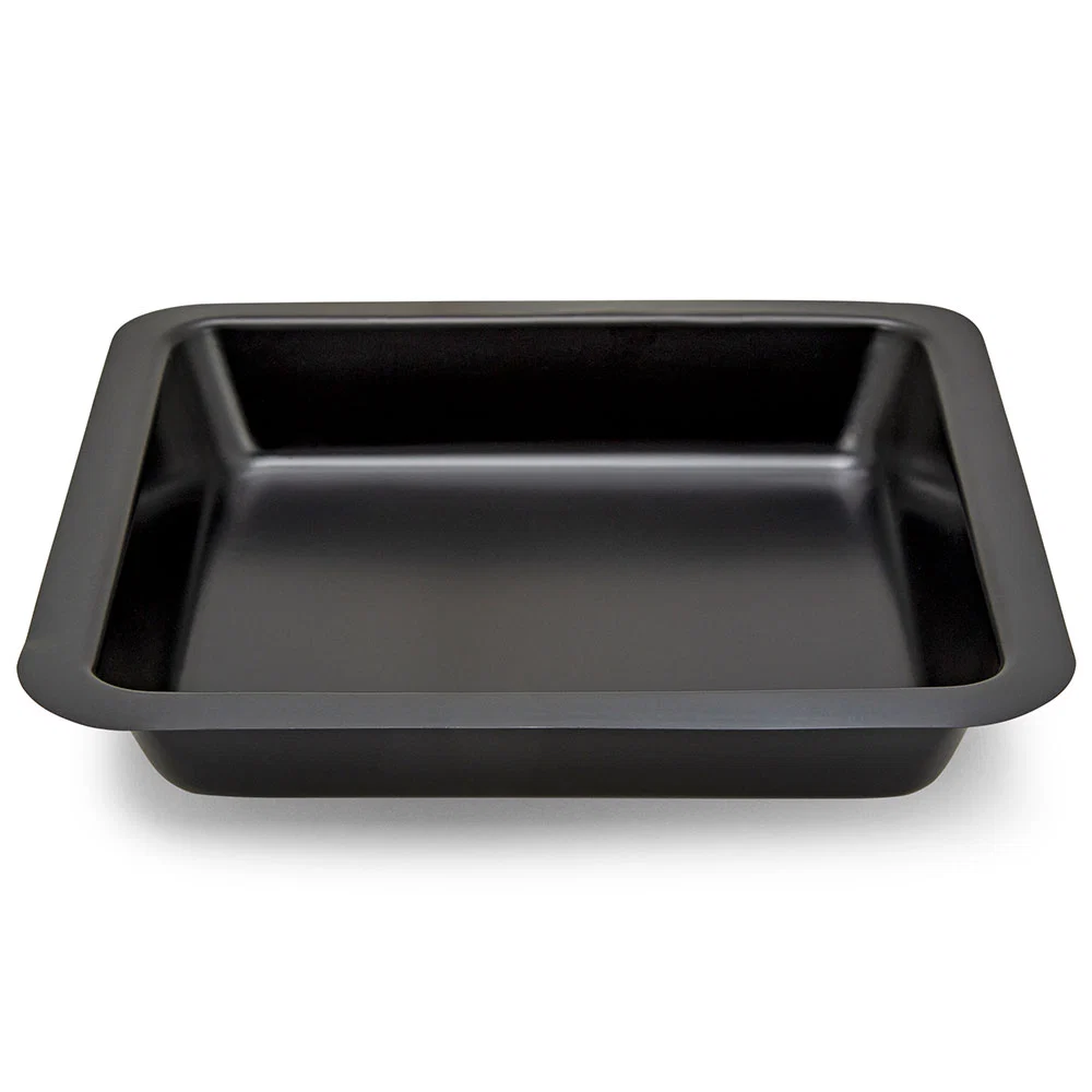 Weight Boat, Square with Square Bottom, Antistatic, PS, Black, 250mL - CS/3000