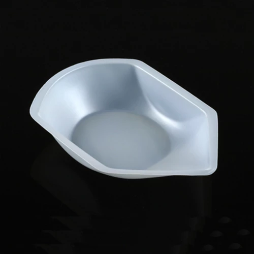 Weighing Boat, Plastic, with Pour Spout, Antistatic, 137 x 89 x 25mm, PS, White, 140mL - PK/1