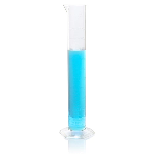 Cylinder, Measuring, Diamond Essentials, Class B, PMP, Molded Graduations, tall form, 1000mL - PK/1