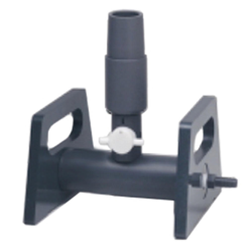 PVC Vacuum Manifold, 1-Position, Exterior Taper Cup, 3-Way Valve, KMX1