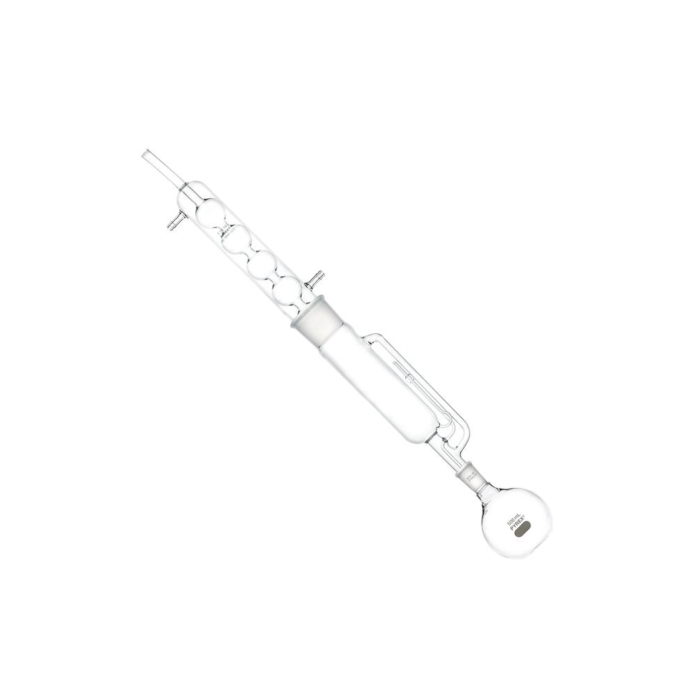 PYREX 200mL Soxhlet Extractor with Standard Taper Joints, Body Only