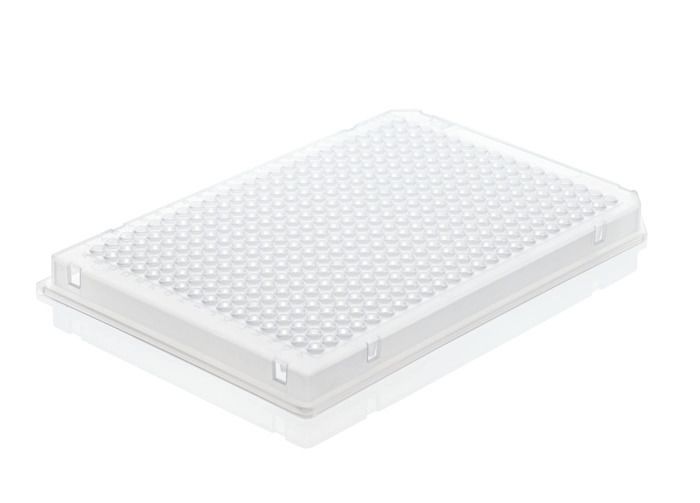 PCR plate 384-well, PP, 0, 03 ml, full skirted, Low Profile, BIO-CERT® PCR QUALITY, transparent