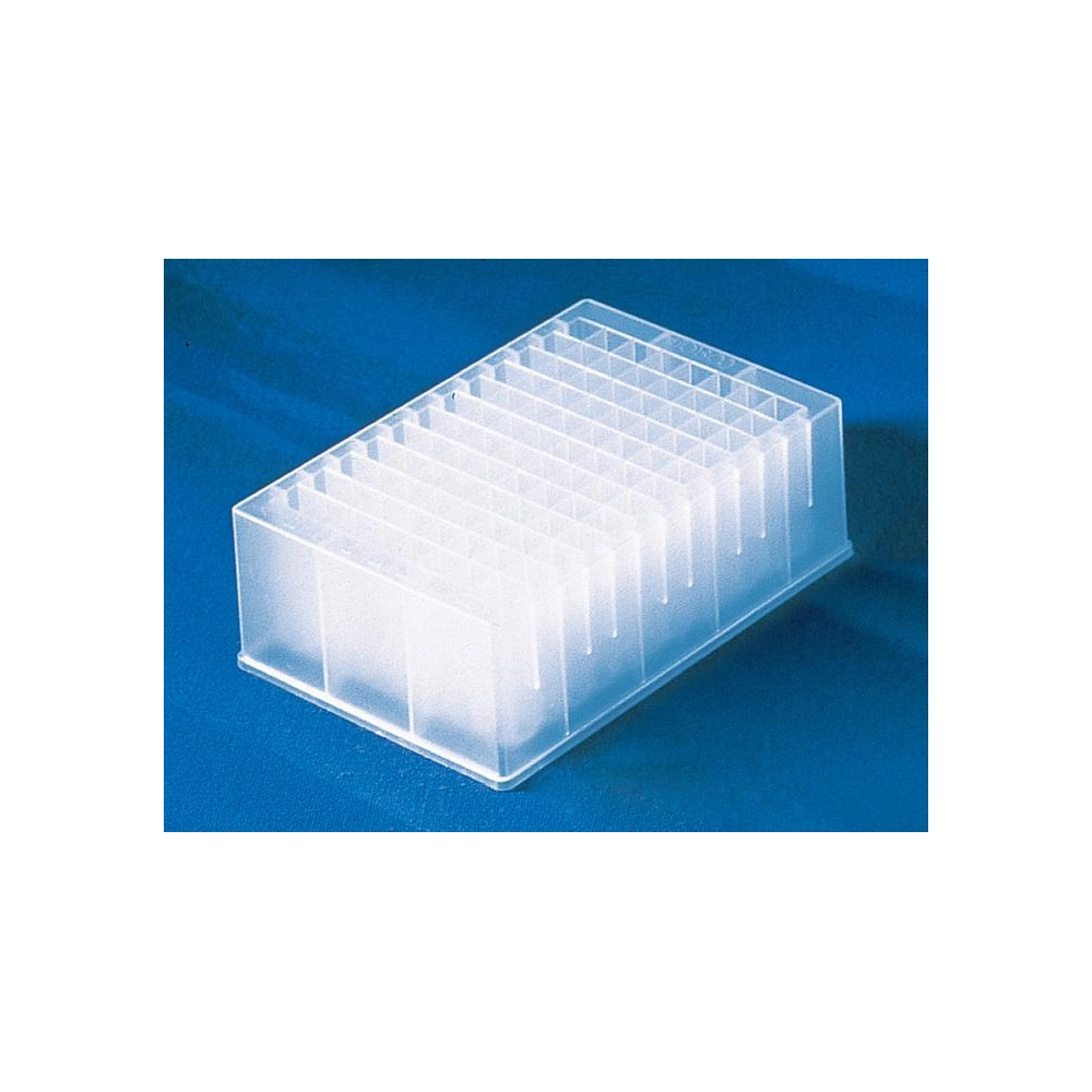 Corning 96 Well Clear V-Bottom 2mL Polypropylene Deep Well Plate, 5 per Bag, Sterile