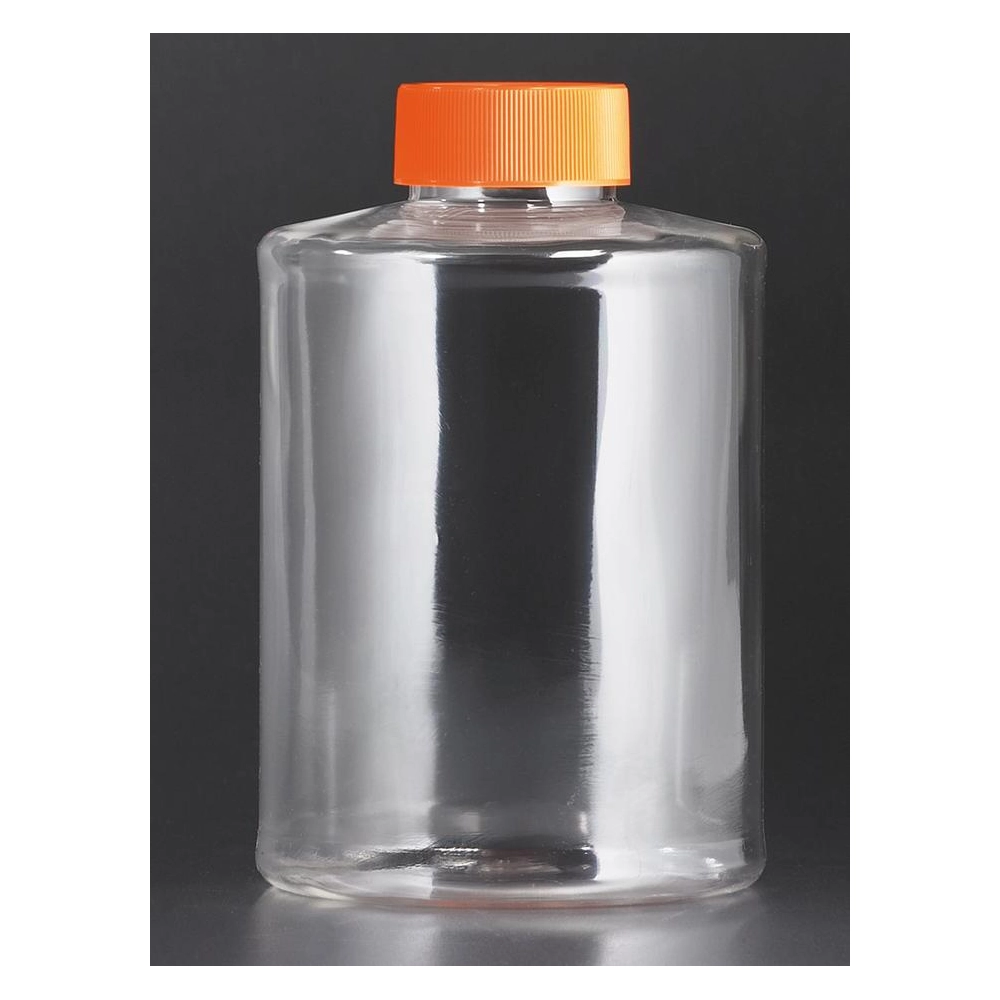 Corning 490cm Polystyrene Roller Bottle with Plug Seal Cap, Sterile, 2/Bag, 40/Case