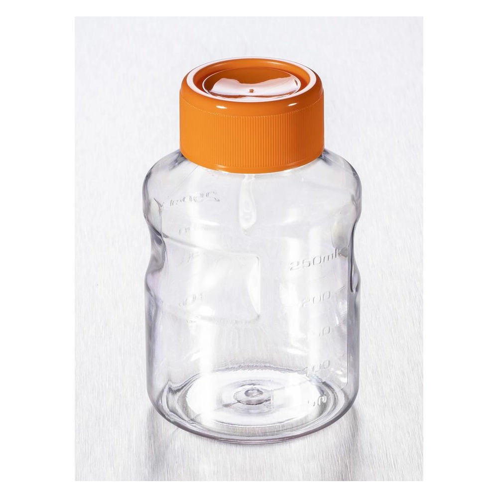 Corning 250mL Easy Grip Polystyrene Storage Bottles with 45mm Caps