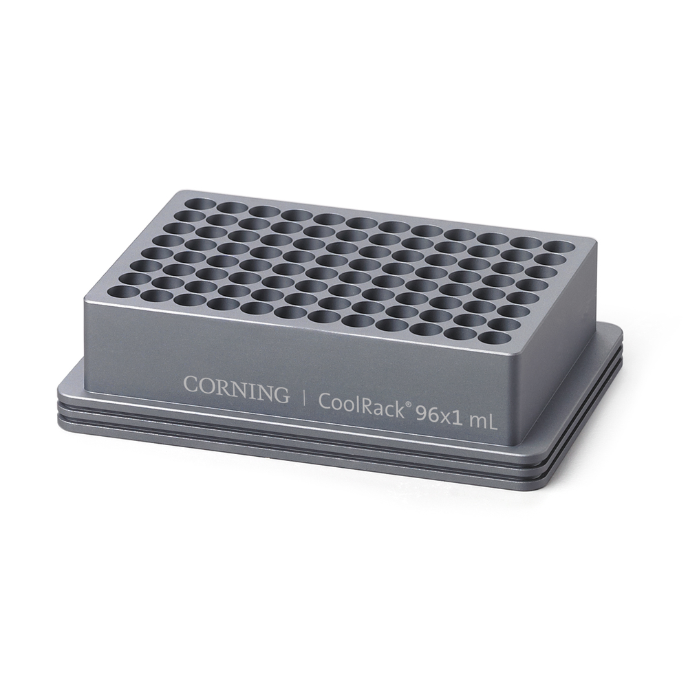 CoolRack 96x1ml, for 96 x 1.4ml 2D tubes