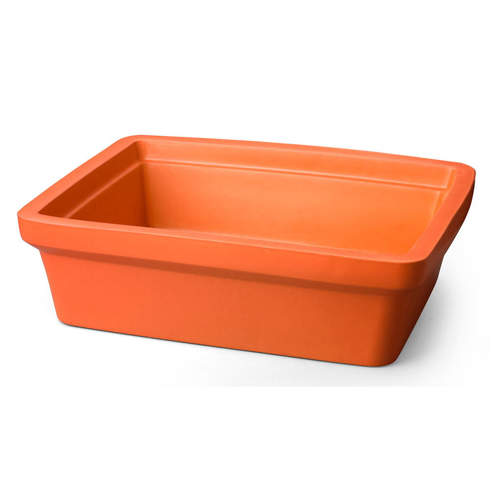 Ice pan, rectangular, maxi 9L orange