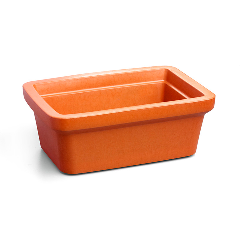 Ice pan, rectangular, midi, 4L, orange