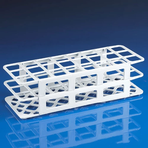 Snap-N-Rack Tube Rack for 30mm Tubes, 24-Place, PP, White - PK/1