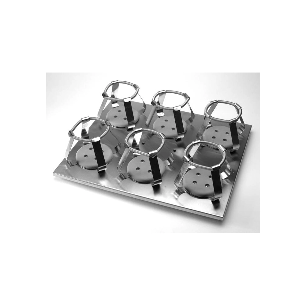 Corning Platform with 6 x 1L Flask Clamps