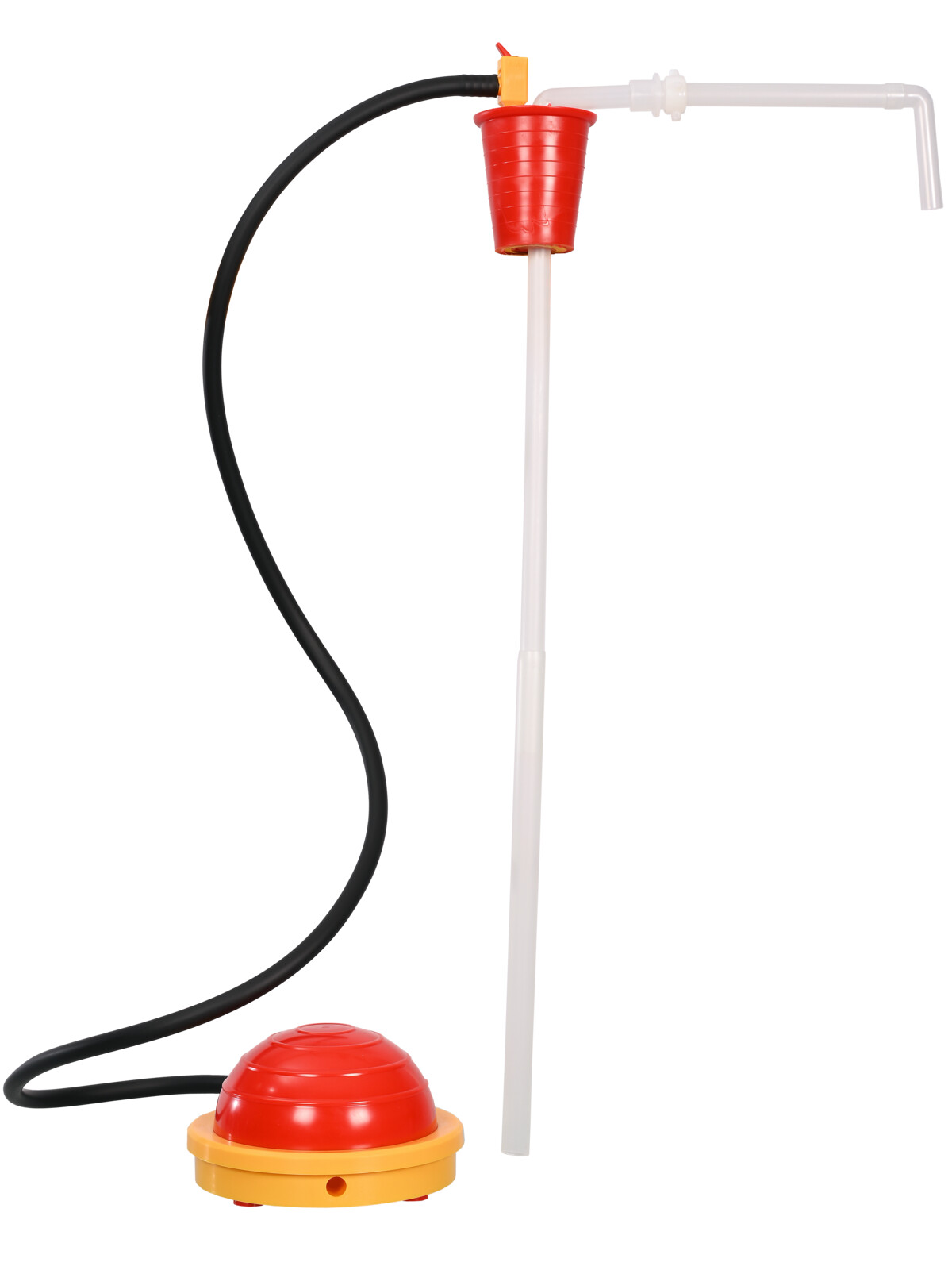 OTAL foot pump PP, tube Ø 15 mm, pump cap. 20l/min