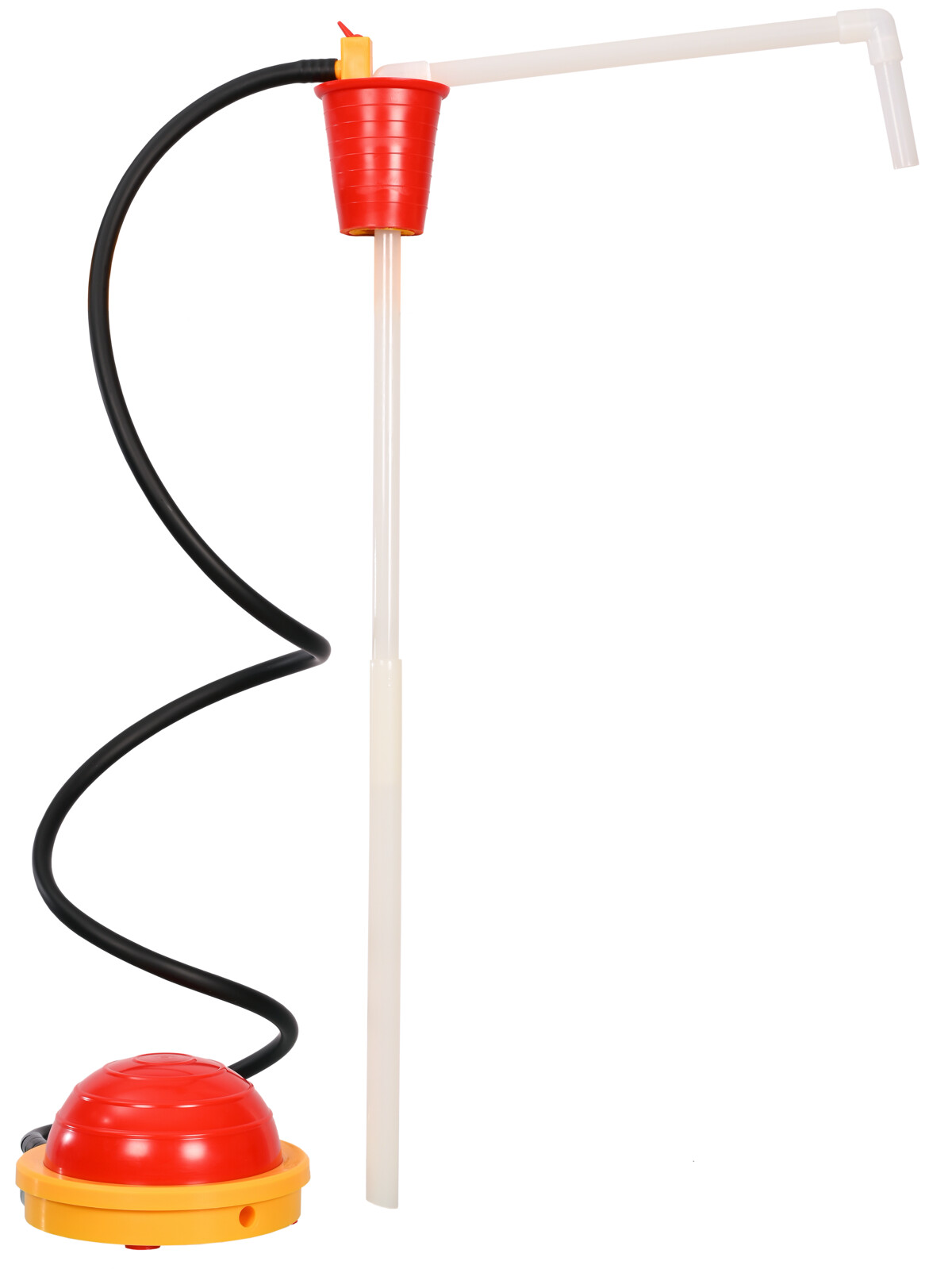 OTAL foot pump PVDF, tube Ø 16mm, pump cap.20l/min
