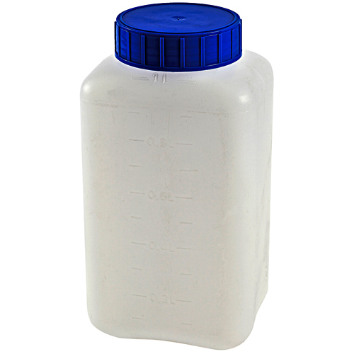 Bottle WM Square, HDPE 1000mL, 5/CS
