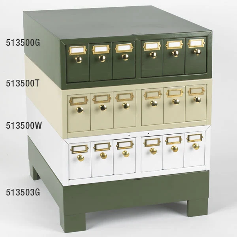 Slide Cabinet Base, Metal, Tan
