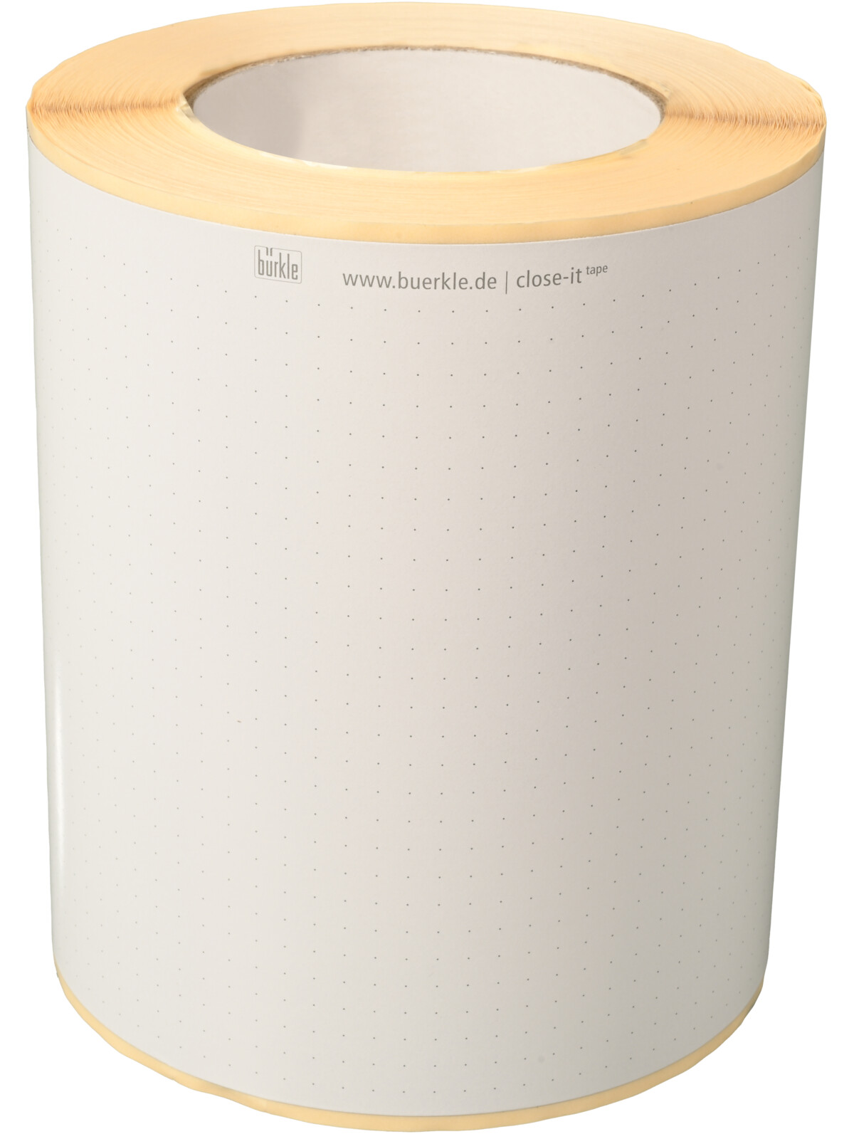 close-it tape, WxL 150 mm x 50 m, white, unprinted
