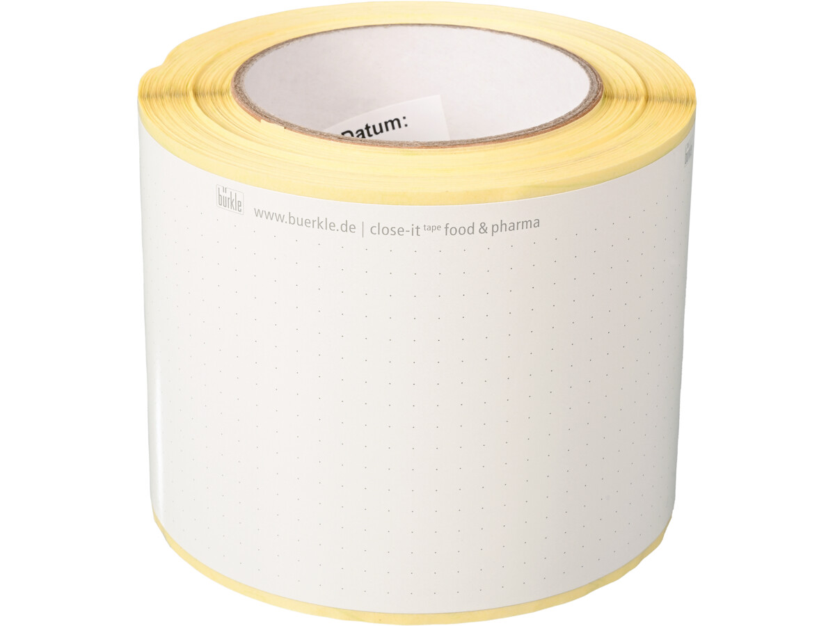 close-it tape food & pharma, WxL 95mm x 50m, white
