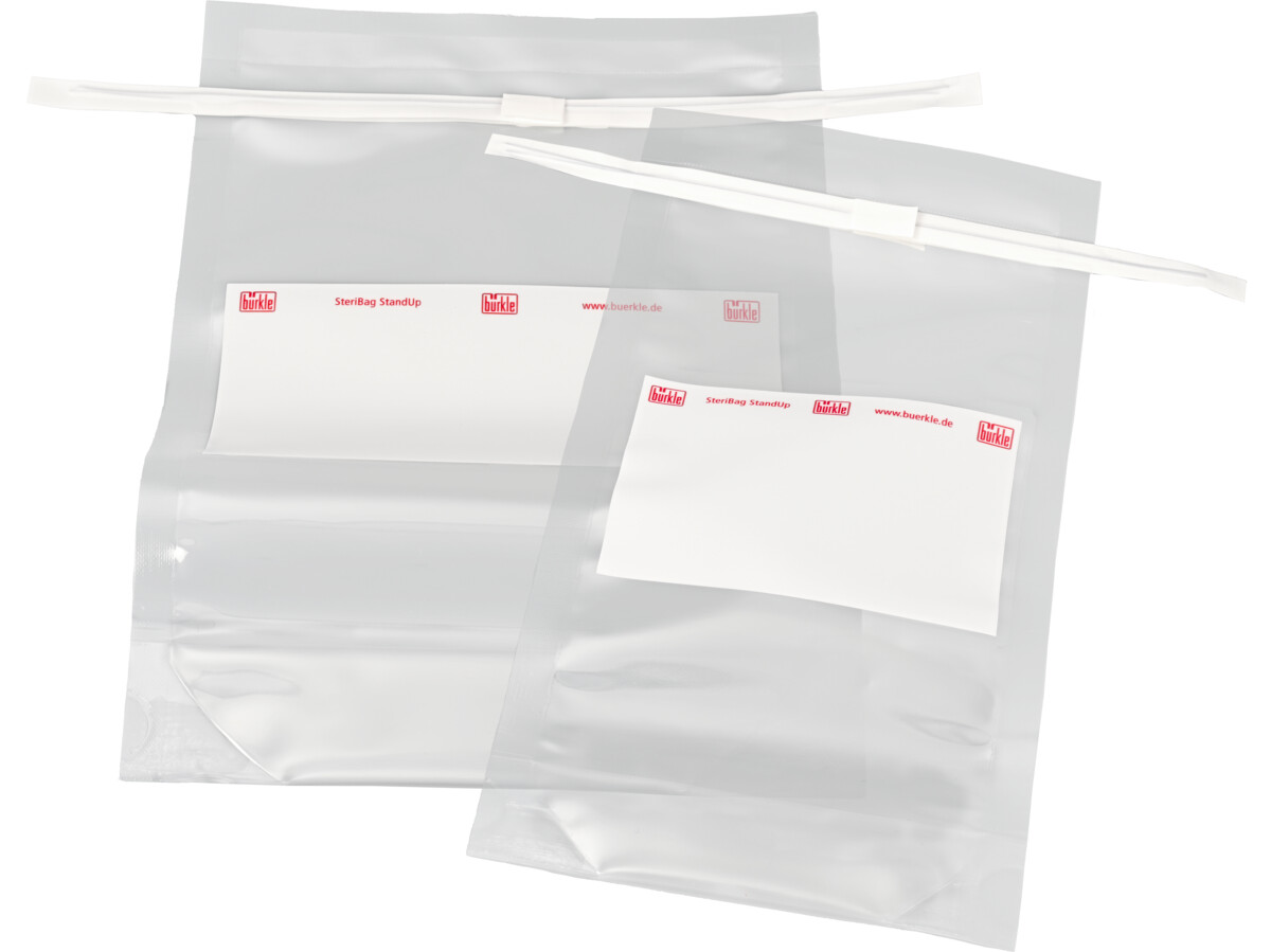 Sampling bag SteriBag StandUp, 400 ml, w/lab.area