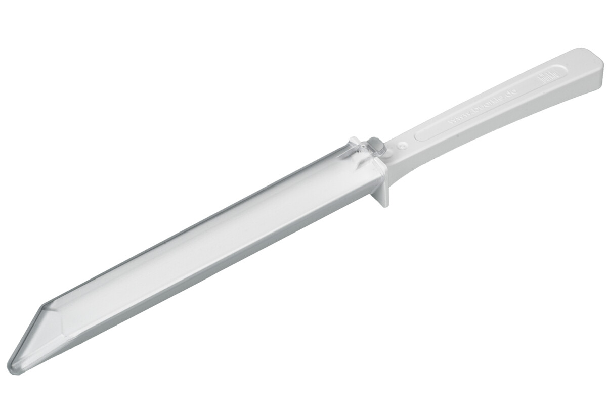 Spatula LaboPlast, PS, 150 mm, with cover