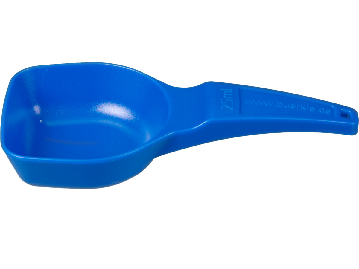 Measuring spoons 25 ml, PS, blue