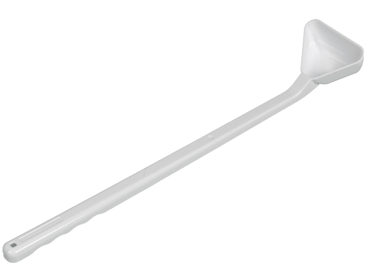 Ladle, long handle, 30ml, PS, white