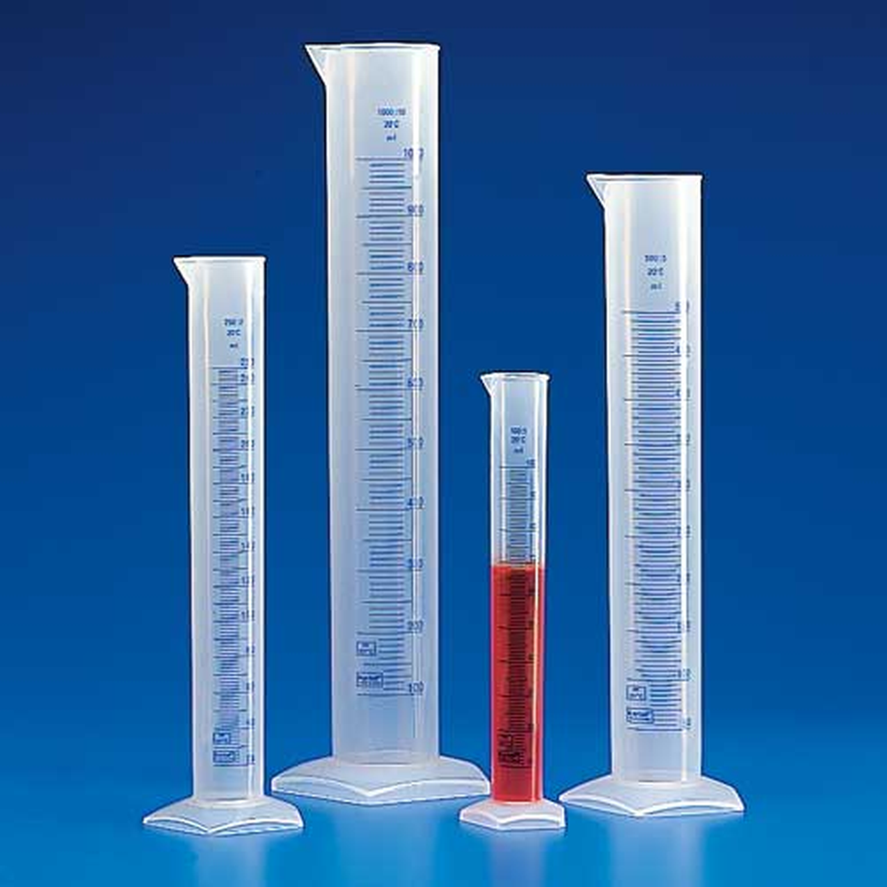 Cylinder Printed Graduated, PP 2000mL, 4/CS