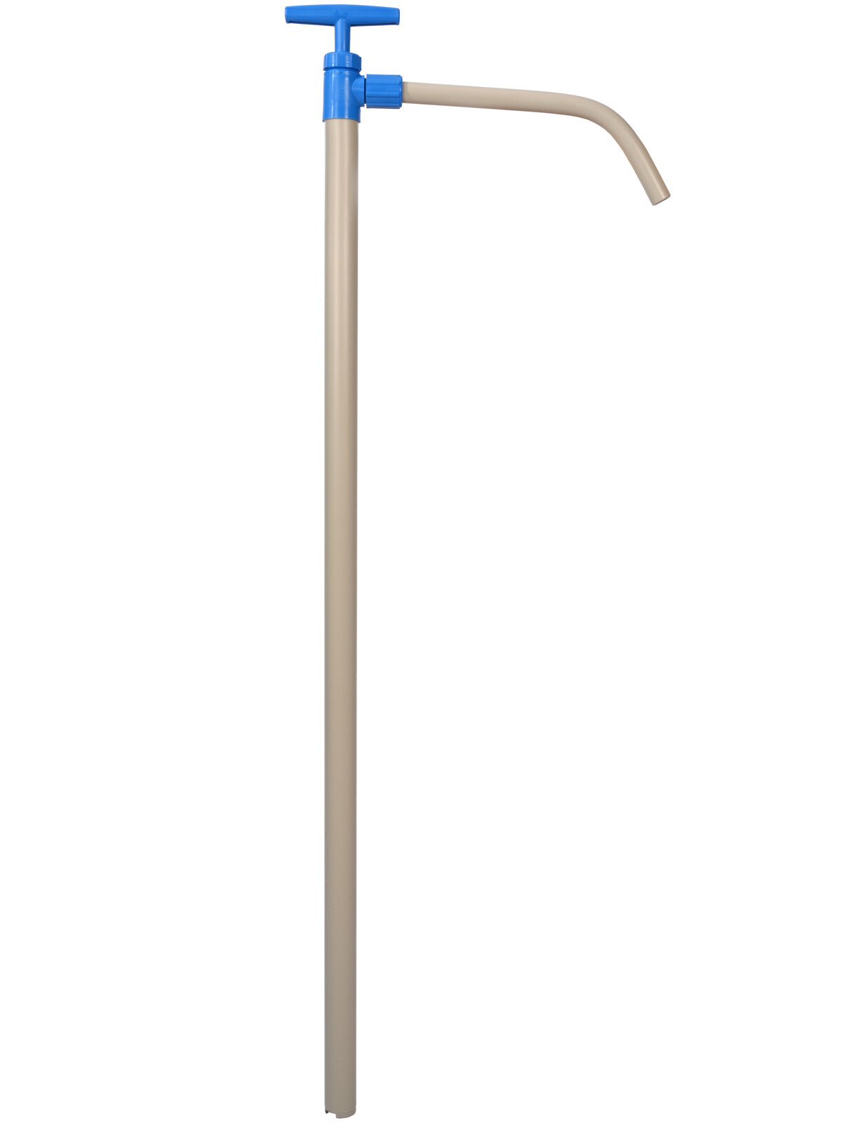 PP barrel pump w/discharge tube, 100cm, 300ml/str.
