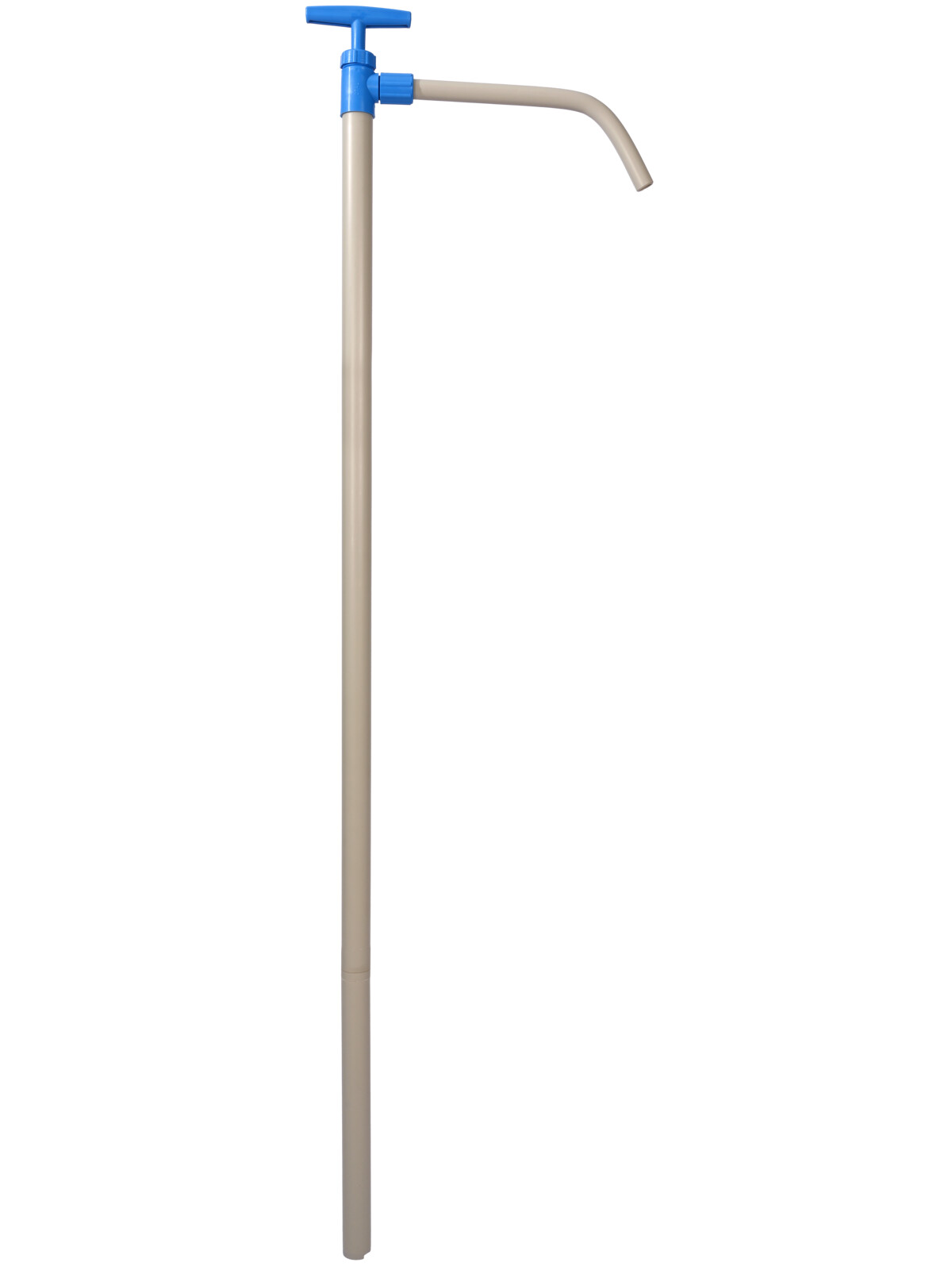 PP barrel pump w/discharge tube, 125cm, 300ml/str.