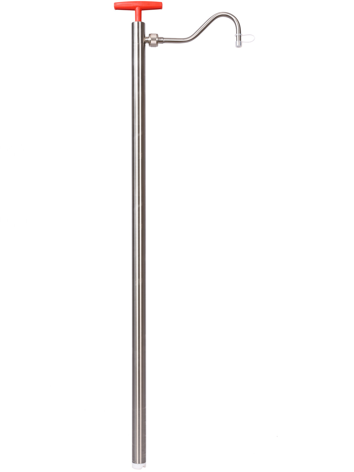 Stainless steel barrel pump w/discharge tube, 91cm