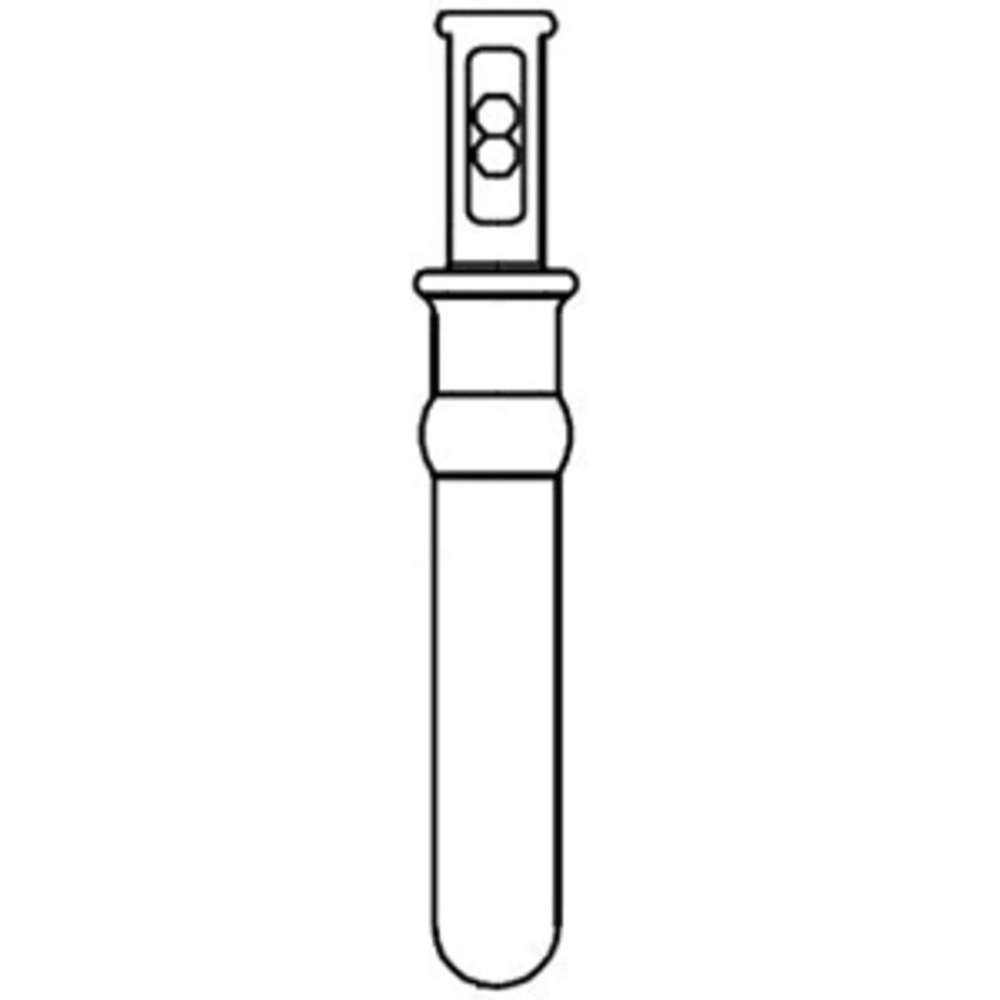 PYREX 2mL Class A Volumetric Flasks with PYREX Glass Standard Taper Stopper