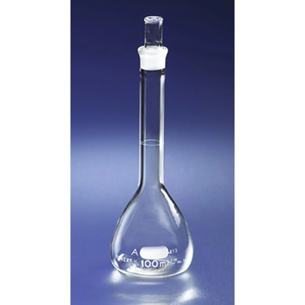 PYREX 5mL Class A Volumetric Flasks with PYREX Glass Standard Taper Stopper