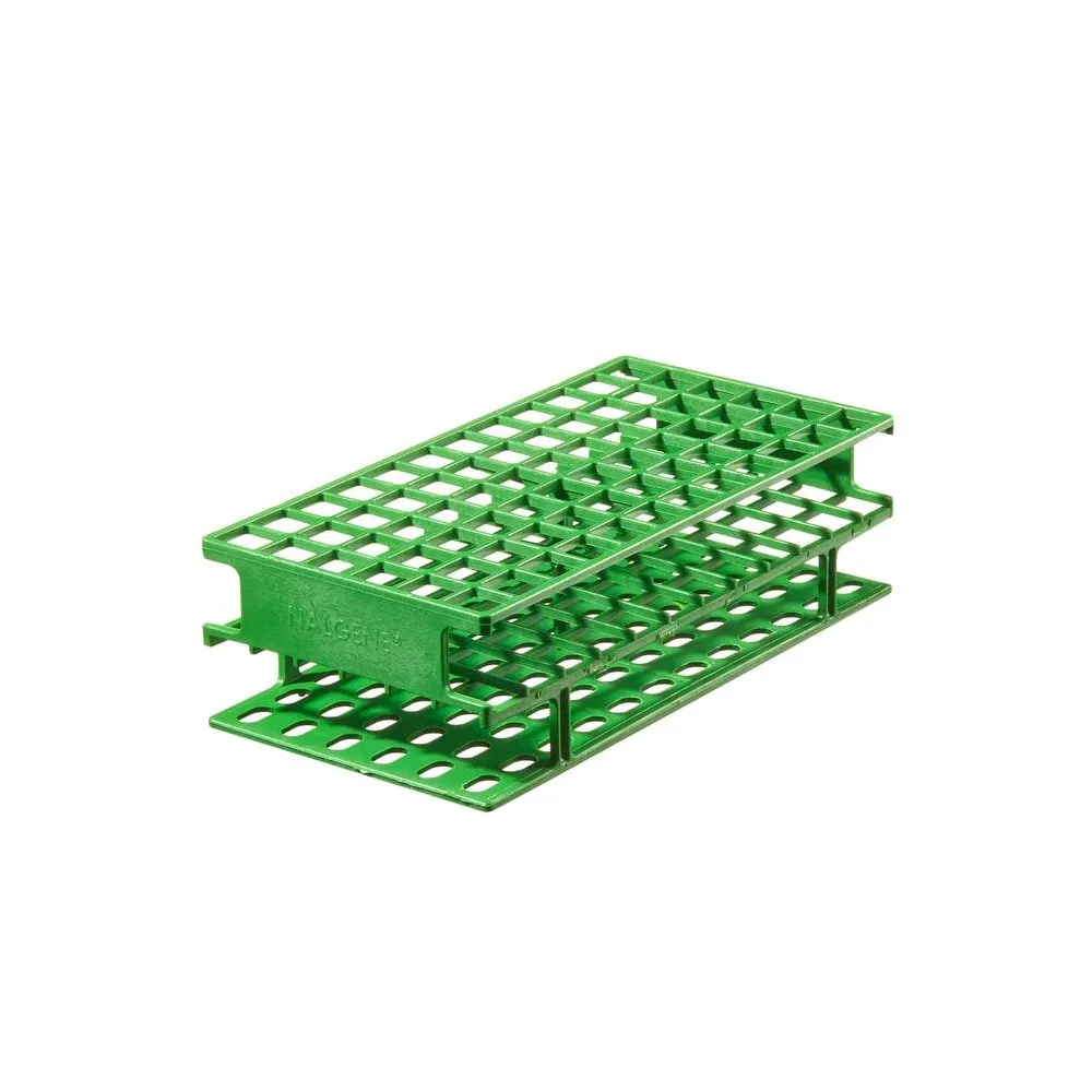 Test Tube Rack Unwire Green 13 mm