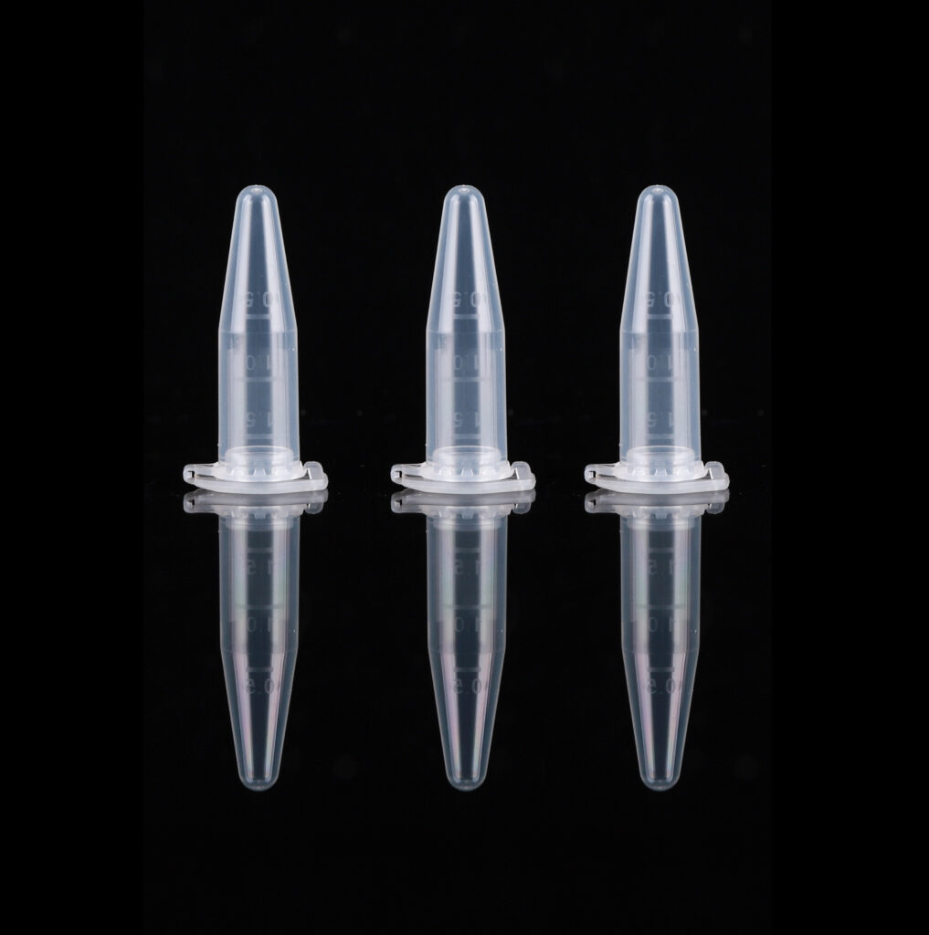 1.5ml Microcentrifuge Tube, Clear, Conical, Lock Cap, 500/pk, 5000/cs