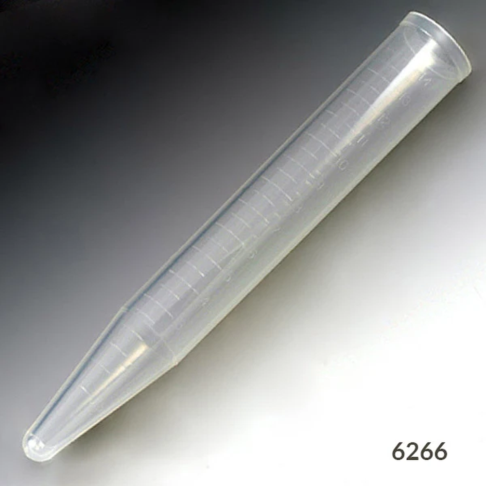 Centrifuge Tube, 15mL, PP, Molded Graduations, 100/Dispenser Box, 10 Boxes/Unit