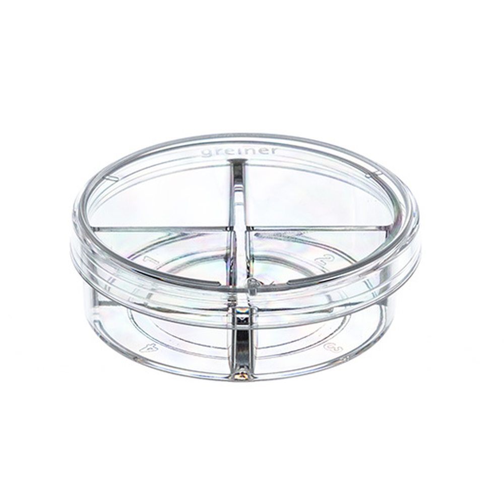 CELL CULTURE DISH, COMPART 35,0/10 MM, G