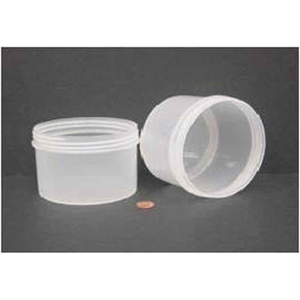 Jar, Wide Mouth, 720mL (24oz), PP, 120mm Opening, 4 3/8 x 3 1/8" (Screw Cap Packaged Separately)