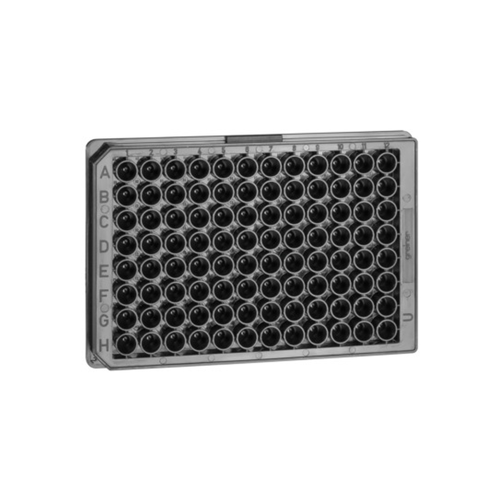 PP-MICROPLATE, BLACK U-SHAPE, 96 WELL